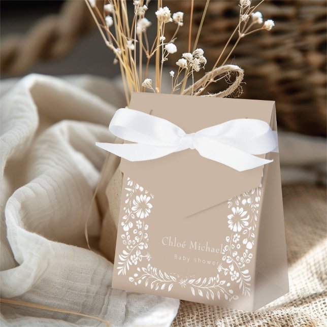 Minimal Talavera babydusch Presentaskar (Skapare uppladdad)