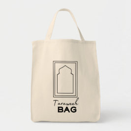 Minimal Taraweeh Bag Masjid Muslim Ramadan Tote Tygkasse