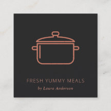 MINIMAL TERRACOTTA RUST POT MEAL CHEF-CATERING