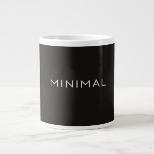 Minimal textdesign – Ren typografiestetik Jumbo Mugg