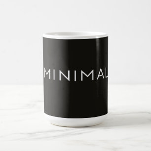 Minimal textdesign – Ren typografiestetik Kaffemugg