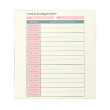 Minimal tidsblockeringsplanering Rosa layout