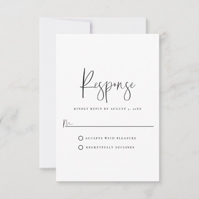 Minimal typografi OSA kort (Framsida)