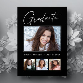 Minimal unik kalligrafi med Bläck Script Grad 4-fo Meddelande