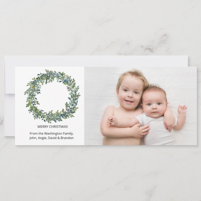 MINIMAL - Utandning av Boxwood Photo Card (Framsida)