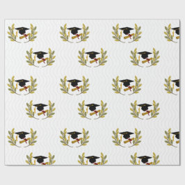 Minimal vågig linjegraduation presentpapper