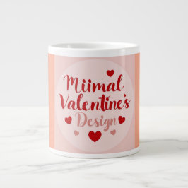 Minimal Valentine’s Day Love Typography Design | R Jumbo Mugg