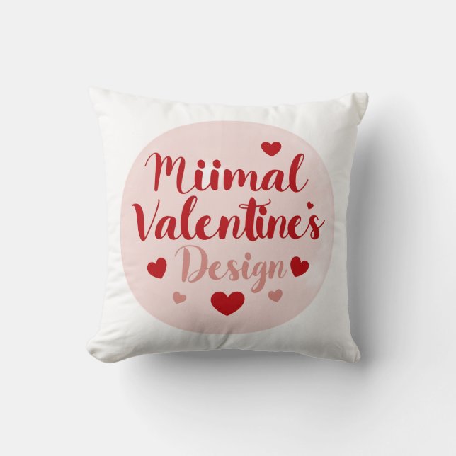 Minimal Valentine’s Day Love Typography Design | R Kudde (Framsida)