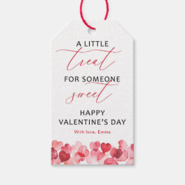 Minimal Valentinskortetikett Presentetikett