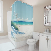 Minimal vattenfärgsfärgad Elegant Vita havets Pers