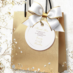 Minimal vit guld mörk plommonröd elegant skrivstil gåvor etiketter