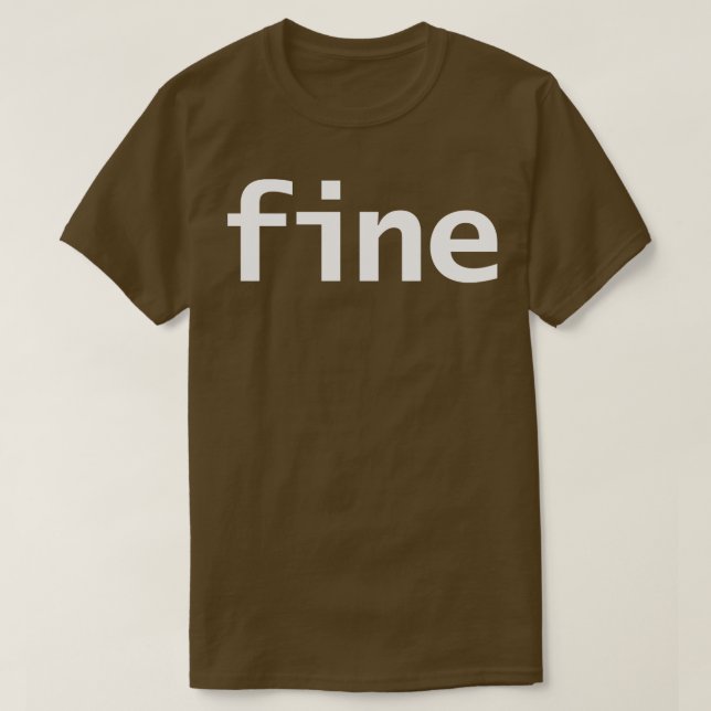 Minimal vit texttypgrafi för bra t shirt (Design framsida)
