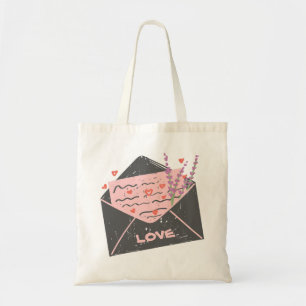 Minimal Wilf Flowers, bohemiam minimum Tote Bag Tygkasse