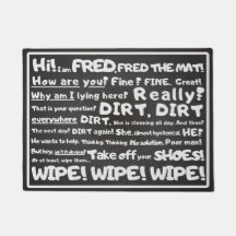 Minimal, Witty - Fred the Mat, din humoristiska te