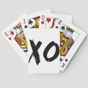 Minimal XO-pensel Spelkort