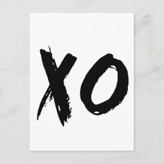 Minimal XO-pensel Vykort
