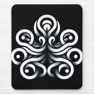 Minimal Zen Sakral Geometrisk Mandala Abstrakt Musmatta