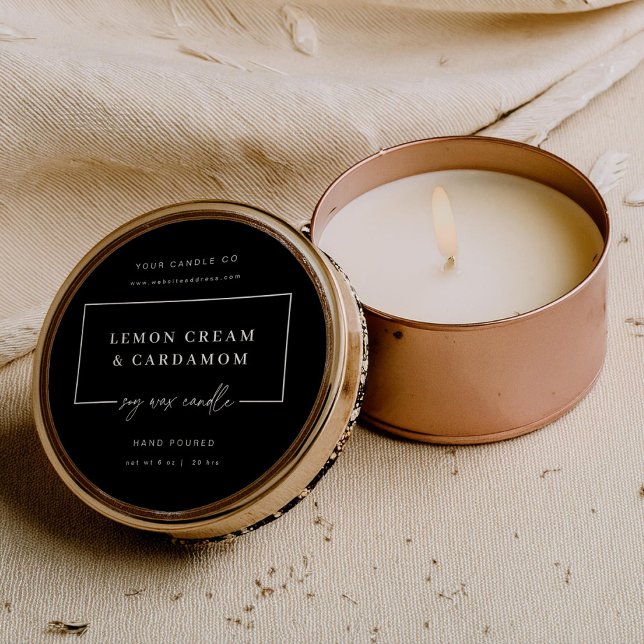 Minimala Ljussticka Etikett för Affärsprodukt (Skapare uppladdad)