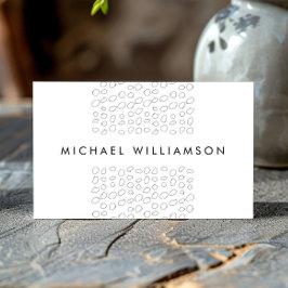 Minimala och moderna utformarkretsar visitkort