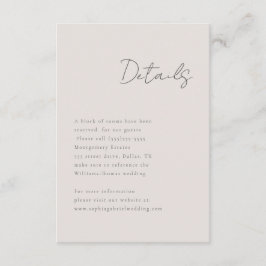 Minimala skriptdetaljer tilläggskort