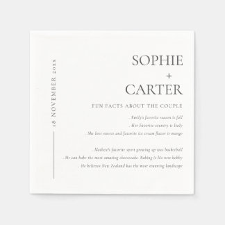 MINIMALBLACK- OCH VITTYPOGRAFIS ROLIGT FAKTA PAPPERSSERVETT