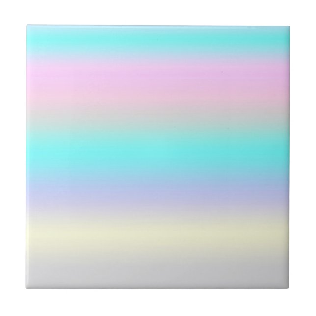 Minimalism Abstrakt Art Turcos Rosa Pastel Kakelplatta (Framsidan)