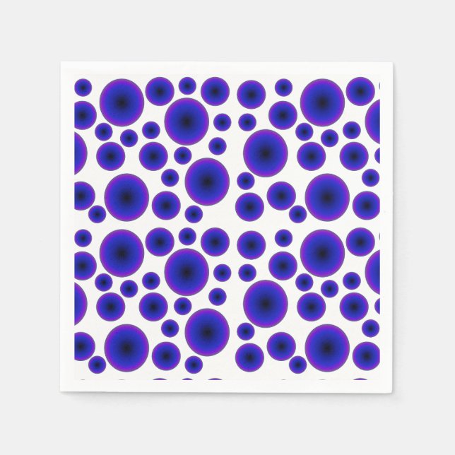 Minimalism Bright Lila Abstrakt Pappersservett (Framsidan)