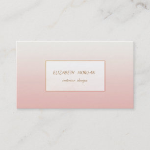 Minimalism Elegant Modern blir Visitkort