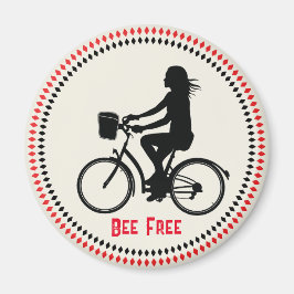 Minimalism Girl med Cycle Magnet