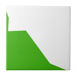 Minimalism Grönt White Kakelplatta
