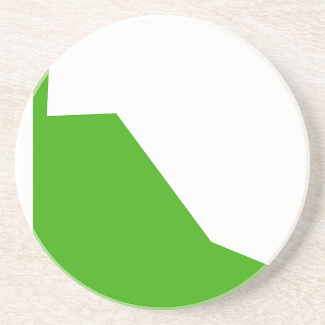 Minimalism Grönt White Underlägg (Framsidan)