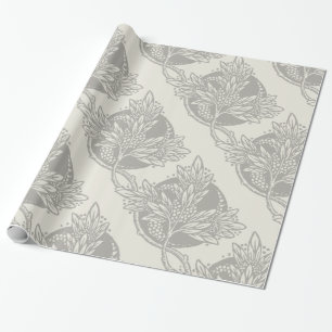 Minimalism i art nouveau Blommigt Presentpapper