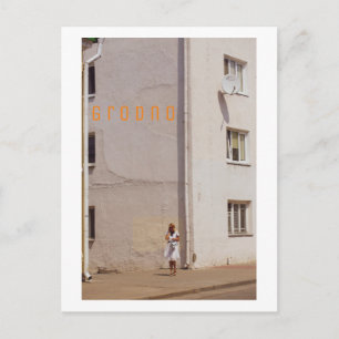 Minimalism i Grodno Belarus Architecture City Vykort
