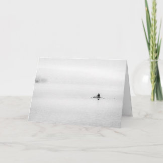Minimalism med en enkel sladdning kort