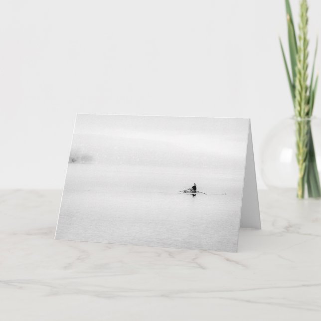 Minimalism med en enkel sladdning kort (Framsida)