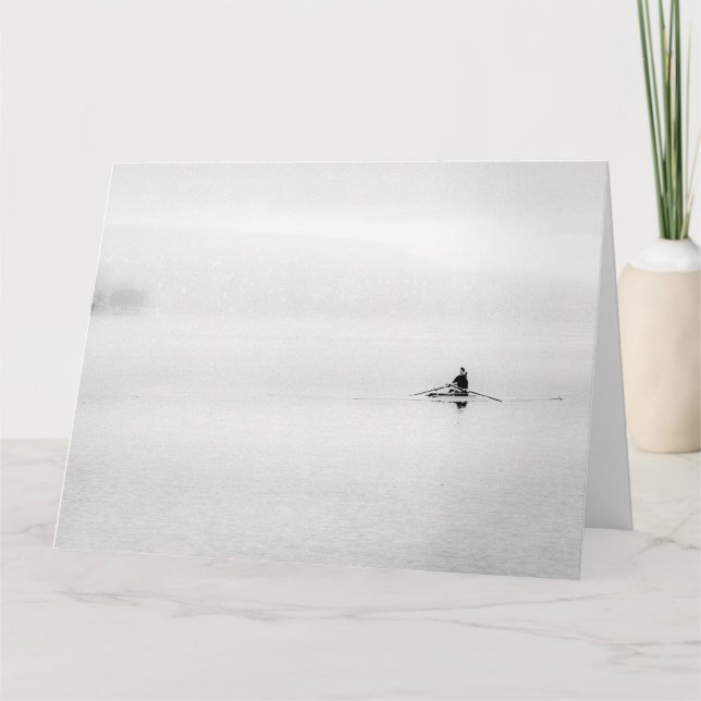 Minimalism med en enkel sladdning kort (Framsida)