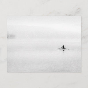 Minimalism med en enkel sladdning vykort