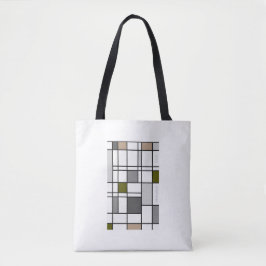 Minimalism Refltion III Tote Tygkasse