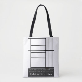 Minimalism Replication 2 Comp 1 med Brown Tote Tygkasse