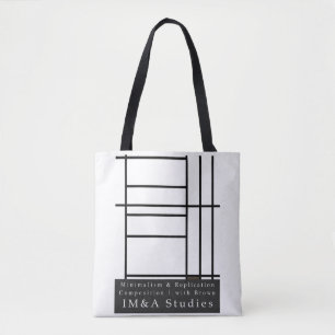Minimalism Replication 2 Comp 1 med Brown Tote Tygkasse
