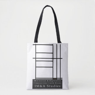 Minimalism Replication 2 Comp 1 med Brown Tote Tygkasse