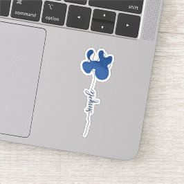 Minimalism Simple Flower Vinyl Sticker Klistermärken