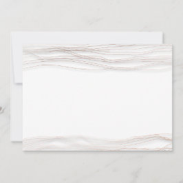Minimalism Vit ros Grått Abstrakt känslig Linjer Inbjudningar