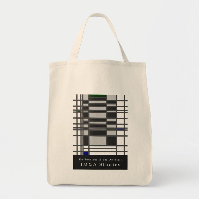 Minimalismen reflektion II om De Stijl Livsmedel T Tygkasse (Framsidan)