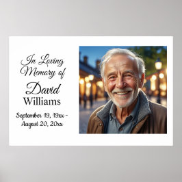 Minimalist 1 Specialt Foto Livets Firande Poster