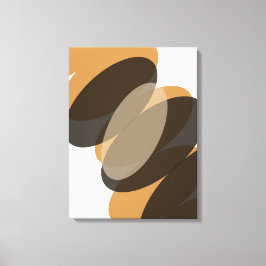 Minimalist abstract geometric shapes contemporary  canvastryck