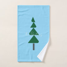 Minimalist Abstract Green Chic Christmas Tree