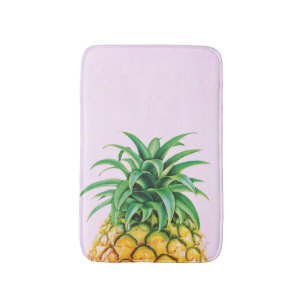 Minimalist ananas badrumsmatta