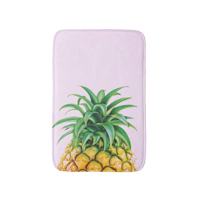Minimalist ananas badrumsmatta (Framsidan (Vertikal))