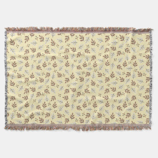 Minimalist Autumn Leaf Filt